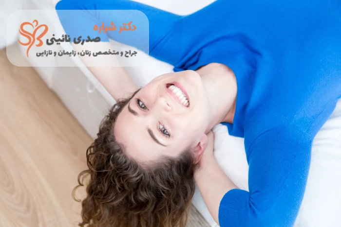 طرز صحیح خوابیدن بعد از لابیاپلاستی